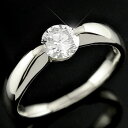 指輪 プラチナリング 婚約指輪 ダイヤモンド ダイヤ 一粒ダイヤ 大粒ダイヤ ダイヤモンド 0.45ctアップ