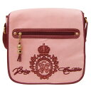 送料無料 卸業者楽天最安値挑戦中!!ジューシークチュール/JUICY COUTUREベルベット メッセンジャー バッグYHRU2115-953【ピンク】【あす楽..