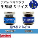 【送料無料】アパッペマヤジフ 生胡椒 S 20g 1個 選べる salty pepper raw break pepp