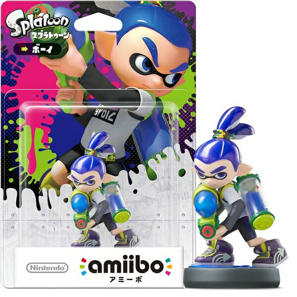 ☆【即納可能】【新品】【WiiUHD】amiibo ボーイ(スプラトゥーンシリーズ)【あす…...:machida:10465242