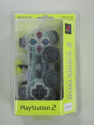 【即納可能】【新品】【PS2HD】アナログコントローラー クリスタル(DUALSHOCK2)【正規品アジア版】