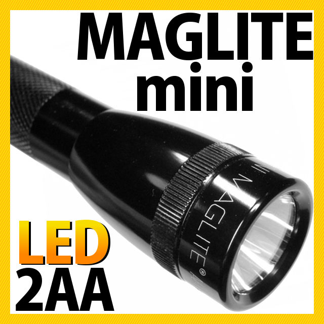 MAGLITE(マグライト) miniMAG LED (ミニマグライトLED) 2CELL AA (2セルAA) [単三電池用] 【防水懐中電灯/フラッシュライト】【MAGINSTRUMENT・マグインスツルメント・MAG-LITE・ミニマグ】