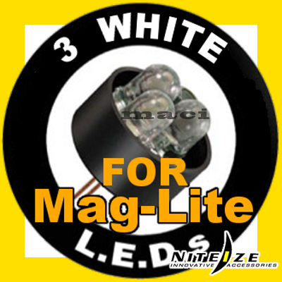 MAGLITE LED化 【miniMaglite LED 交換球 2AA 電球】 マグライト niteize LEDアップグレード 改造 MAG-LITE miniMAG ミニマグ ミニマグライト【ナイタイズ ナイトアイズ nite-ize LED Upgrade mini AA】