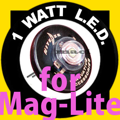 MAGLITE LED化 【miniMaglite LED 交換球 2AA 1W電球】 マグライト niteize 1WLEDアップグレード 改造 MAG-LITE miniMAG ミニマグ ミニマグライト【ナイタイズ ナイトアイズ nite-ize LED Upgrade mini AA】
