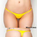 セクシー Tバックショーツ 日本製 エナメル下着 ローレグ ローライズショーツ エナメルmini・イエロー セクシーコスチューム