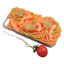 日本職人が作る 食品サンプル iPhone7ケース/アイフォンケース ナポリタン ストラップ付き IP-713【送料無料】クーポン 配布中 【メーカー直送 代引き・期日指定・ギフト包装・注文後のキャンセル・返品不可 ご注文後確認時に欠品の場合、納品遅れやキャンセルが発生しま
