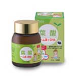 葉酸＋ヘム鉄＋DHA 30粒入（1ヶ月分）合成着色料・香料・保存料無添加安心な植物性由来カ…...:madonna-more:10000027