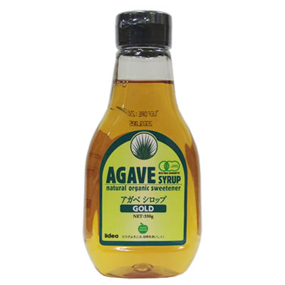 AGAVE SYRUP GOLD 有機アガベシロップゴールド 330g低GI値のオーガニック甘味料！