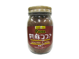 タクセイ Pacoa 黒糖入胡麻ココア 260g(瓶)