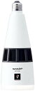 ショッピングプラズマクラスター シャープ プラズマクラスター イオン発生機 トイレ用 天井 LED 照明 E26口金 ホワイト IG-KTA20-W