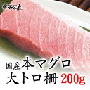 福袋 マグロ 刺身 国産 大トロ柵200g 福袋