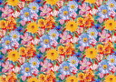 LIBERTYリバティプリント・国産つや消しラミネート(ビニールコーティング生地)<Meadow Melody Small>(メドウ・メロディ・スモール)MATLAMI3638112-18B