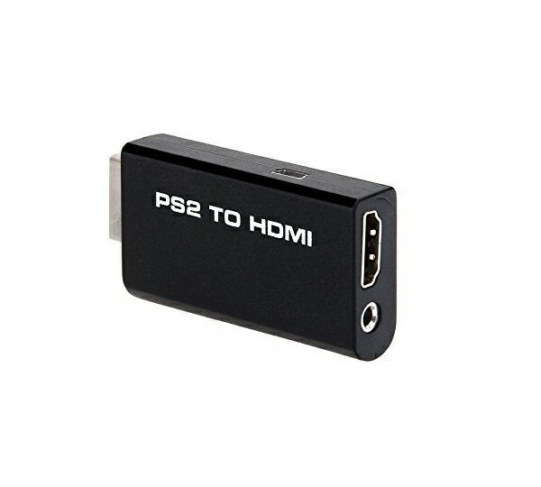   PS2p HDMIϊA_v^ PS2 AV to HDMI ϊRo[^ HDMIf480i/480P/576io͑Ή 3.5mmo