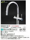 【最安値挑戦中!SPU他7倍〜】KVK KM6081V11EC 浄水器専用シングルレバー式シャワー付混合栓(グース)eレバー 混合栓類