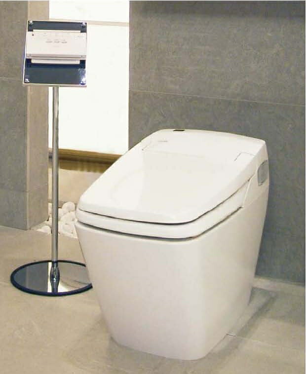凸 システムトイレ 温水洗浄便座機能（タンクレス用）カラー：ホワイト【TCB080S-W】【在庫あり】