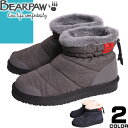 ベアパウ BEARPAW ムートンブーツ スノーブーツ ショートブーツ レディース 内ボア 日本正規品 防滑 撥水 防寒 雪 靴 滑らない グレー ネイビー Snow Fashion Short