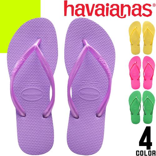 ハワイアナス スリム ビーチサンダル サンダル ペタンコ レディース havaianas SLIM ...:maido-selection:10003365