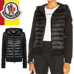 <strong>モンクレール</strong> MONCLER ダウン <strong>パーカー</strong> ダウンジャケット ブルゾン アウター レディース おしゃれ 大きいサイズ ブランド 黒 ブラック ZIP UP CARDIGAN 8G00020 809DH