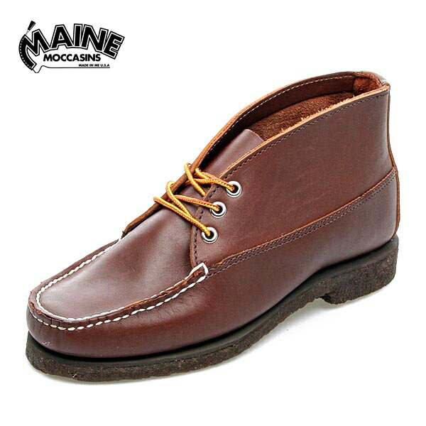 MAINE MOCCASINS【メインモカシン】 チャッカーブーツ 【smtb-m】≪送料無料&即納≫ アメリカ製の聖地 メイン州で生まれた本物のハンドソーンモカシンシューズ ラッセルモカシン 好きはチェック #0029メンズ シューズ