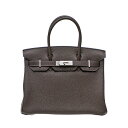 エルメス　バーキン30　ショコラ　トゴ　シルバー金具　HERMES BIRKIN 30