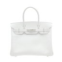 エルメス バーキン30 ホワイト ヴォーエプソン シルバー金具 HERMES BIRKIN 30