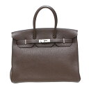 エルメス　バーキン35　ショコラ　トゴ　シルバー金具　HERMES BIRKIN 35