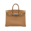 ᥹С25ɡȥС񡡡Luxury Brand SelectionۡHermes Birkin bag 25Gold Togo leatherSilver hardware