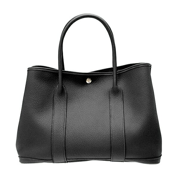 【楽天限定　22％OFF！】　エルメス　ガーデンパーティPM　ブラック　ネゴンダ　HERMES GARDENP...