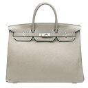 ᥹С40ȥƥ륰졼ȥС񡡡Luxury Brand SelectionۡHermes Birkin bag 40Gris tourterelleMouse grey Togo leatherSilver hardware
