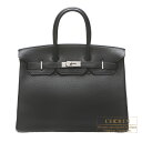 äѤ᥹С35֥åȥС񡡡Luxury Brand SelectionۡHermes Birkin bag 35Black Togo leatherSilver hardware