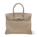 エルメス　バーキン30　トゥルティエールグレー　トゴ　シルバー金具　　Hermes Birkin bag 30　Gris tourterelle/Mouse grey Togo leather　Silver hardware2006年コレクションに登場した、もはやエルメスの定番色といえる存在のグレー、トゥルティールグレー！！