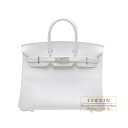 ۤȤʳʰۥ磻ȥӥ塼ƥ᥹С25ۥ磻ȡץ󡡥С񡡡Luxury Brand SelectionۡHermes Birkin bag 25White Epsom leatherSilver hardware