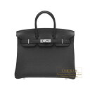 エルメス　バーキン25　ブラック　トゴ　シルバー金具　HERMES　Birkin bag 25　Black　Togo leather　Silver hardware - 西麻布レクラン