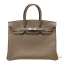 Ϥ䥨᥹ֿȤ¸ߤΥ졼ȡס᥹С35ȡסȥС񡡡Luxury Brand SelectionۡHermes Birkin bag 35EtoupeTaupe grey Togo leatherSilver hardware