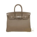 Ϥ䥨᥹ֿȤ¸ߤΥ졼ȡס᥹С25ȡסȥС񡡡Luxury Brand SelectionۡHermes Birkin bag 25EtoupeTaupe grey Togo leatherSilver hardware