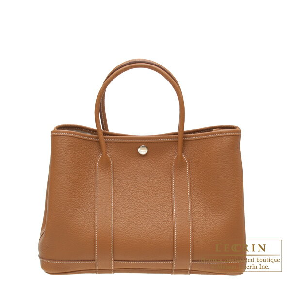 エルメス　ガーデンパーティTPM　ゴールド　ネゴンダ　【Luxury Brand Selection】　Hermes Garden Party bag TPM　Gold Negonda leather