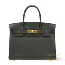 äѤ᥹С30֥åȥɶ񡡡Luxury Brand SelectionۡHermes Birkin bag 30Black Togo leatherGold hardware