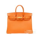 إ᥹󥸡٤ȾΤ륨᥹ɽ͵顼ΥС󡪡᥹С25󥸡ץ󡡥ɶ񡡡Luxury Brand SelectionۡHermes Birkin bag 25Orange Epsom leatherGold hardware