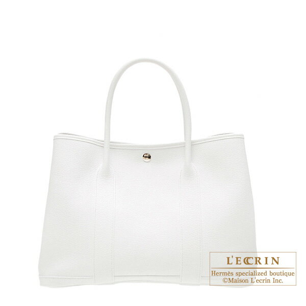 ۤȤʳʰۥ磻ȥӥ塼ƥڳŷꡡ6OFF ᥹ǥѡƥTPMۥ磻ȡͥLuxury Brand SelectionۡHermes Garden Party bag TPMWhite Negonda leather