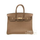 ںǿ2009ǯߥ쥯2009ǯߥ쥯оΥ顼֥饦إ륶٤٤ޤ᥹С25륶󡡥ȥɶ񡡡Luxury Brand SelectionۡHermes Birkin bag 25AlezanChestnut brown Togo leatherGold hardware
