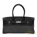 äѤ᥹С󡡥֥åȥ󥯥ޥ󥹡С񡡡Luxury Brand SelectionۡHermes JPG Shoulder BirkinBlack Clemence leatherSilver hardware