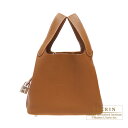 襤餷ե̾ǿ͵Υԥ˥˥塼뤷ƺо졪᥹ԥåPMɡȥ󥯥ޥ󥹡С񡡡Luxury Brand SelectionۡHermes Picotin Lock bag PMGold Clemence leatherSilver hardware