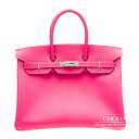 　エルメス　キャンディ バーキン35　ローズティリアン　ヴォーエプソン　シルバー金具　　Hermes Candy Birkin bag 35　Rose Tyrien/Hot pink Epsom leather　Silver hardware2011春夏コレクションに登場の新シリーズ“CANDY - キャンディ”、キャンディバーキンコレクション！！