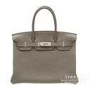 エルメス　バーキン30　エタン　トゴ　シルバー金具　　Hermes Birkin bag 30　Etain/Etain grey Togo leather　Silver hardwareエルメスの新たな定番を予感させるグレー、エタン！！