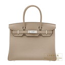 エルメス バーキン30 トゥルティエールグレー トゴ シルバー金具 HERMES Birkin bag 30 Gris tourterelle Togo leather Silver hardware