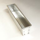 ブリキ スリム パウンドケーキ型 23cm | 空焼き 必要...