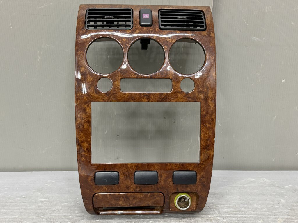 ダイハツ ストーリア CX(M101S) 純正 動作保証 2DIN ナビ オーディオパネル センターパネル ハザードボタン 55408-97420 p059219 中古20251114