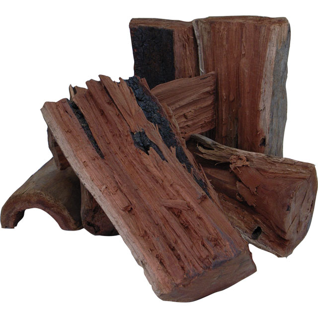 レッドガム薪30cm15kg　袋入オーストラリアから輸入された薪。ユーカリの仲間が多く含まれます。着火は難しいですが、火持ち抜群ですので追加投入用におすすめです。