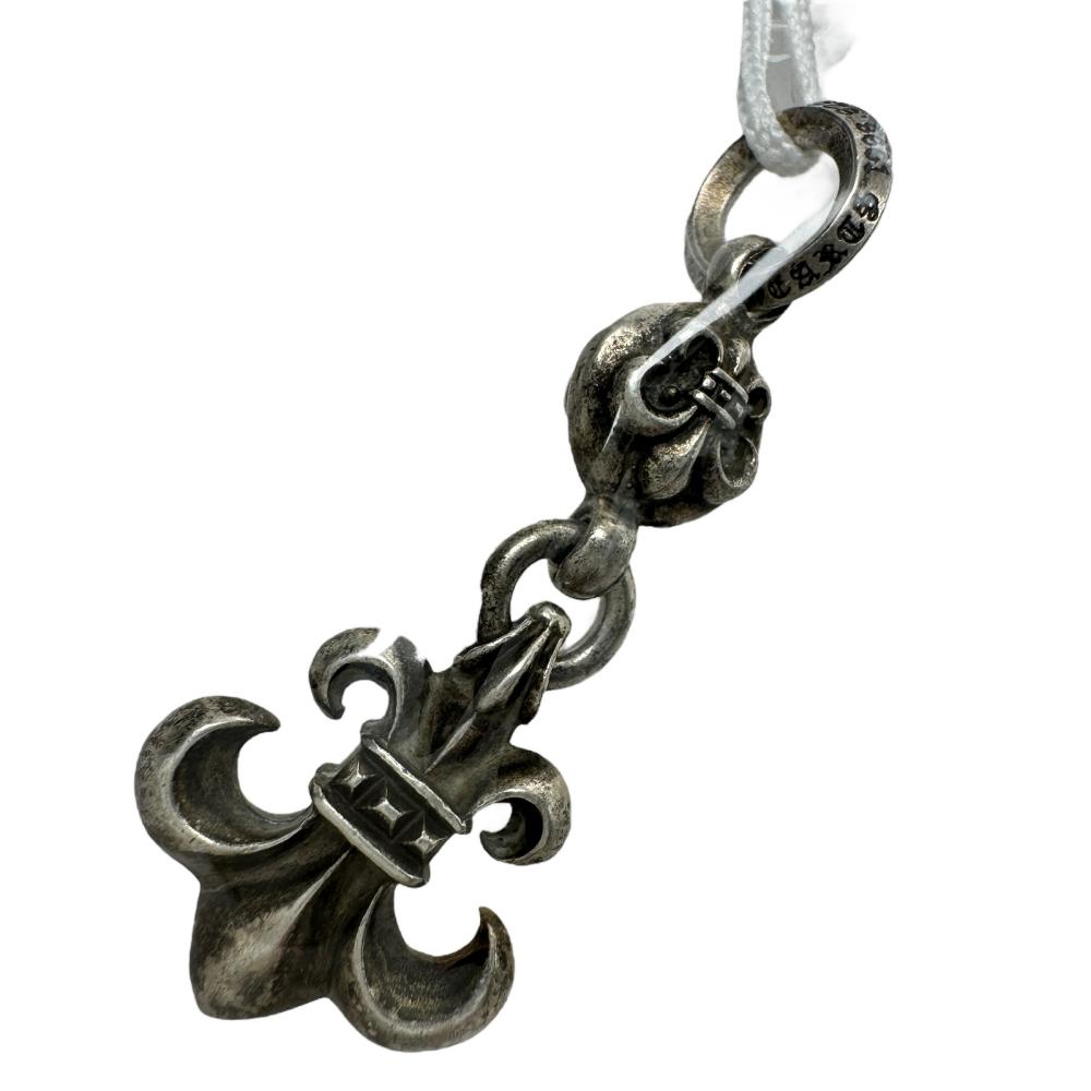 【CHROME HEARTS/クロムハーツ】 ペンダントトップ ワンボール FLUER フレア チャーム シルバー 11.168g メンズ【中古】【真子質店】【GD】【Mixx】