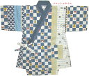 子供 甚平 ベビー じんべい (日本の風物)寺社柄・ツムギクロス 甚平スーツ(日本製)90~110cm 男の子 こども 子供甚平スーツ05P06Aug16